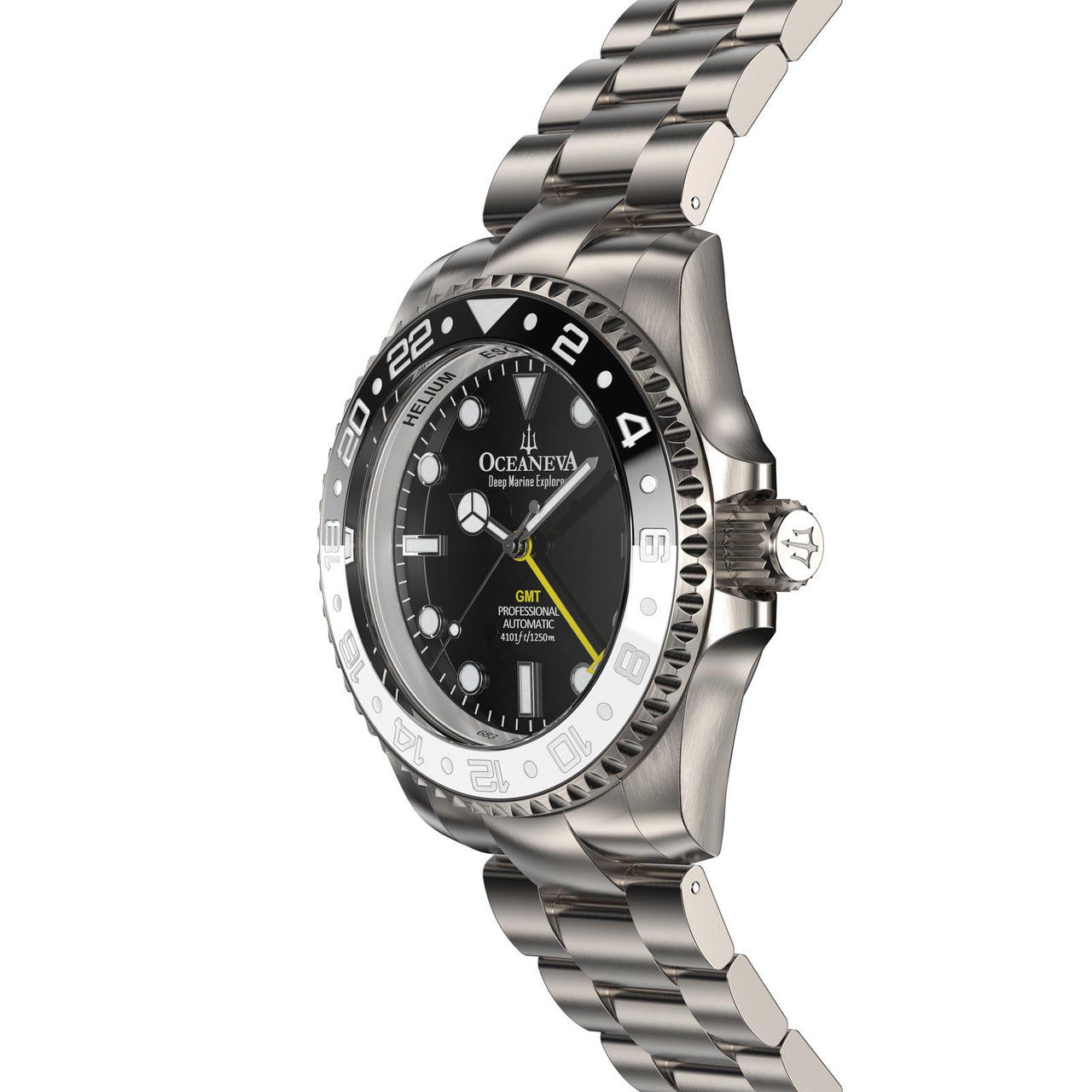 Oceaneva's trendsetting Titanium Watch with advanced mechanical features