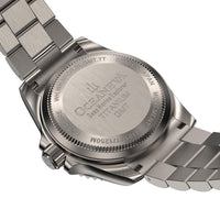 Thumbnail for Intricate back view with individual serial number on Oceaneva Titanium Watch