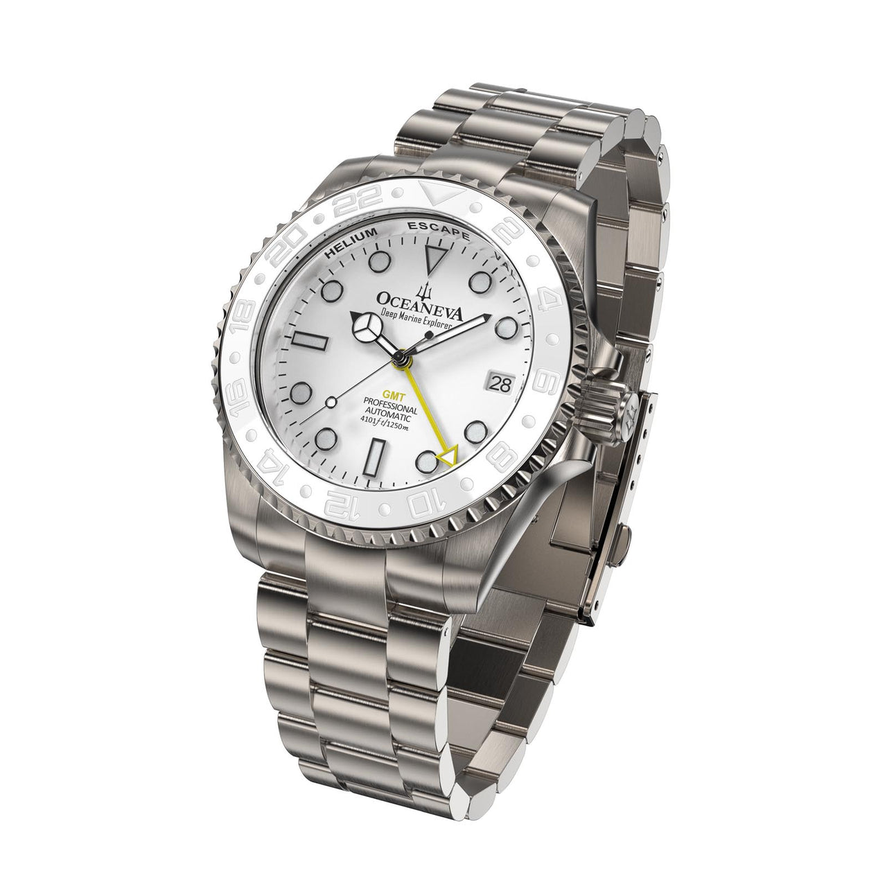 Oceaneva Titanium GMT Automatic Watch: The ultimate diver’s companion