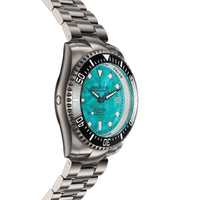 Thumbnail for Oceaneva Men's Deep Marine Explorer II 1250M Titanium Watch - Aquamarine Dial - BKII200AQMOPTT Automatic watches, mens titanium watch, Mint Dial Watch, Titanium Watch, titanium watches for men