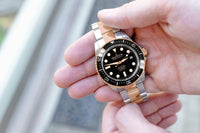 Thumbnail for Oceaneva 1250M Dive Watch Black And Rose Gold In Hands