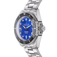Thumbnail for Oceaneva 1250M Dive Watch Blue Mother of Pearl Side View Crown