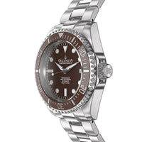 Thumbnail for Oceaneva 1250M Dive Watch Brown Side View Crown
