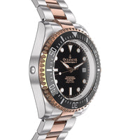 Thumbnail for Oceaneva Men's Deep Marine Explorer II 1250M Pro Diver Watch Black Rose Gold - BKII200BKSTRGD 1000M, 1250M, 316L Stainless Steel Watch, Automatic Watch, BGW9 Swiss-Superluminova, Ceramic Bezel, Dive Watch, Sw200-1 Swiss Automatic Movement