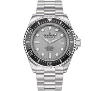 Thumbnail for Oceaneva Men's Deep Marine Explorer II 1250M Pro Diver Watch Gray - BKII200SVST 1000M, 1250M, 316L Stainless Steel Watch, Automatic Watch, BGW9 Swiss-Superluminova, Ceramic Bezel, Dive Watch, Sw200-1 Swiss Automatic Movement