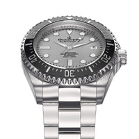 Thumbnail for Oceaneva Men's Deep Marine Explorer II 1250M Pro Diver Watch Gray - BKII200SVST 1000M, 1250M, 316L Stainless Steel Watch, Automatic Watch, BGW9 Swiss-Superluminova, Ceramic Bezel, Dive Watch, Sw200-1 Swiss Automatic Movement