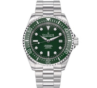 Thumbnail for Oceaneva Men's Deep Marine Explorer II 1250M Pro Diver Watch Green and Green - GRII200GRST 1000M, 1250M diver, 316L Stainless Steel Watch, Automatic Watch, BGW9 Swiss-Superluminova, Ceramic Bezel, Dive Watch, Sw200-1 Swiss Automatic Movement