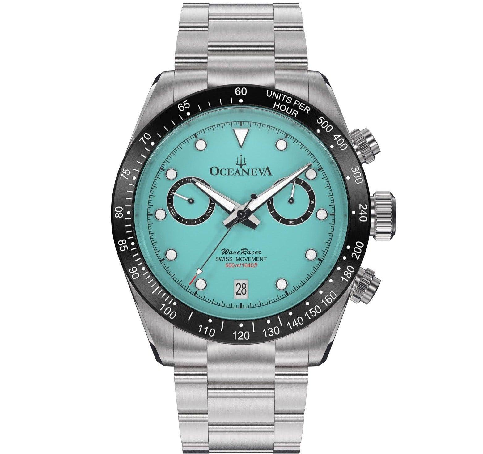 Oceaneva™ Quartz Swiss Made Ronda Z50 Movement