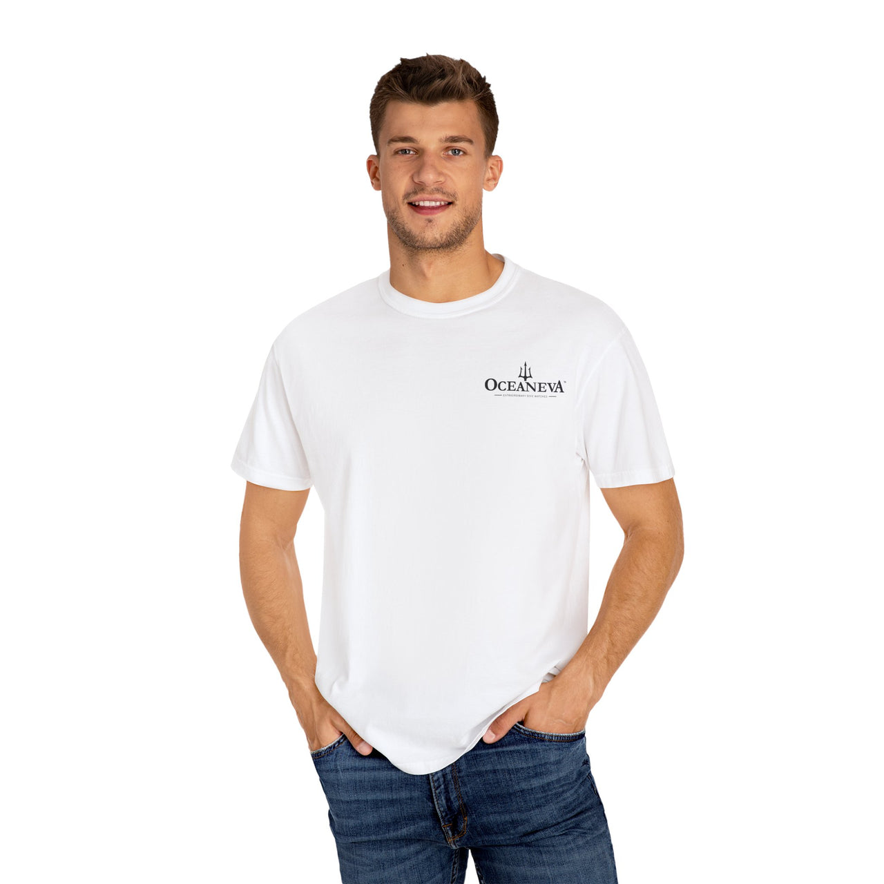 Oceaneva 6000m T Shirt Grade 5 Titanium VI200YLWVDMNT Yellow
