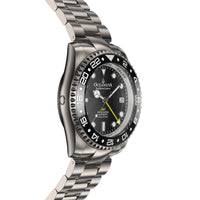 Thumbnail for Oceaneva™ Men's GMT TITANIUM Automatic Deep Marine Explorer 1250M Black Ceramic Bezel Watch