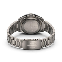 Thumbnail for Oceaneva™ Men's GMT TITANIUM Automatic Deep Marine Explorer 1250M Black & White Ceramic Bezel Watch