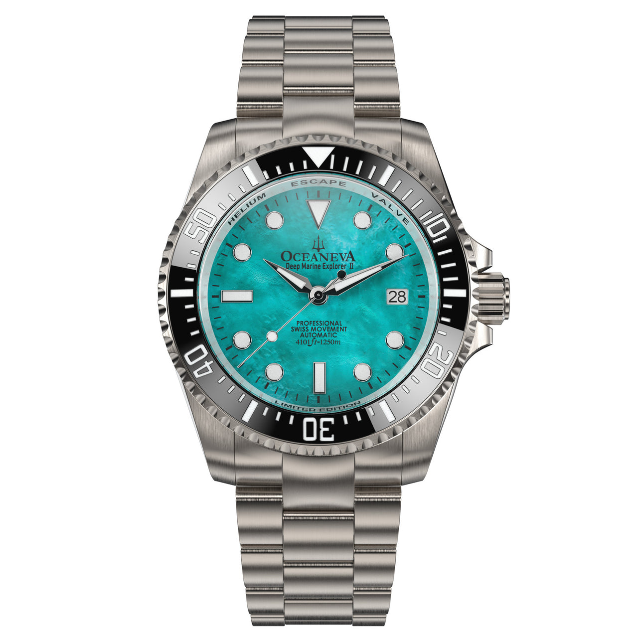 The Watch Inspired By Aquamarine – Oceaneva Extraordinary Dive Watches