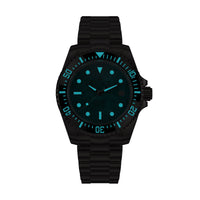 Thumbnail for Oceaneva™ Men's Deep Marine Explorer II 1250M Titanium Watch Aquamarine Mother of Pearl Dial