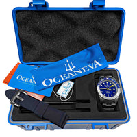 Thumbnail for Luxurious unboxing of Oceaneva GMT Titanium Automatic Watch with accessories