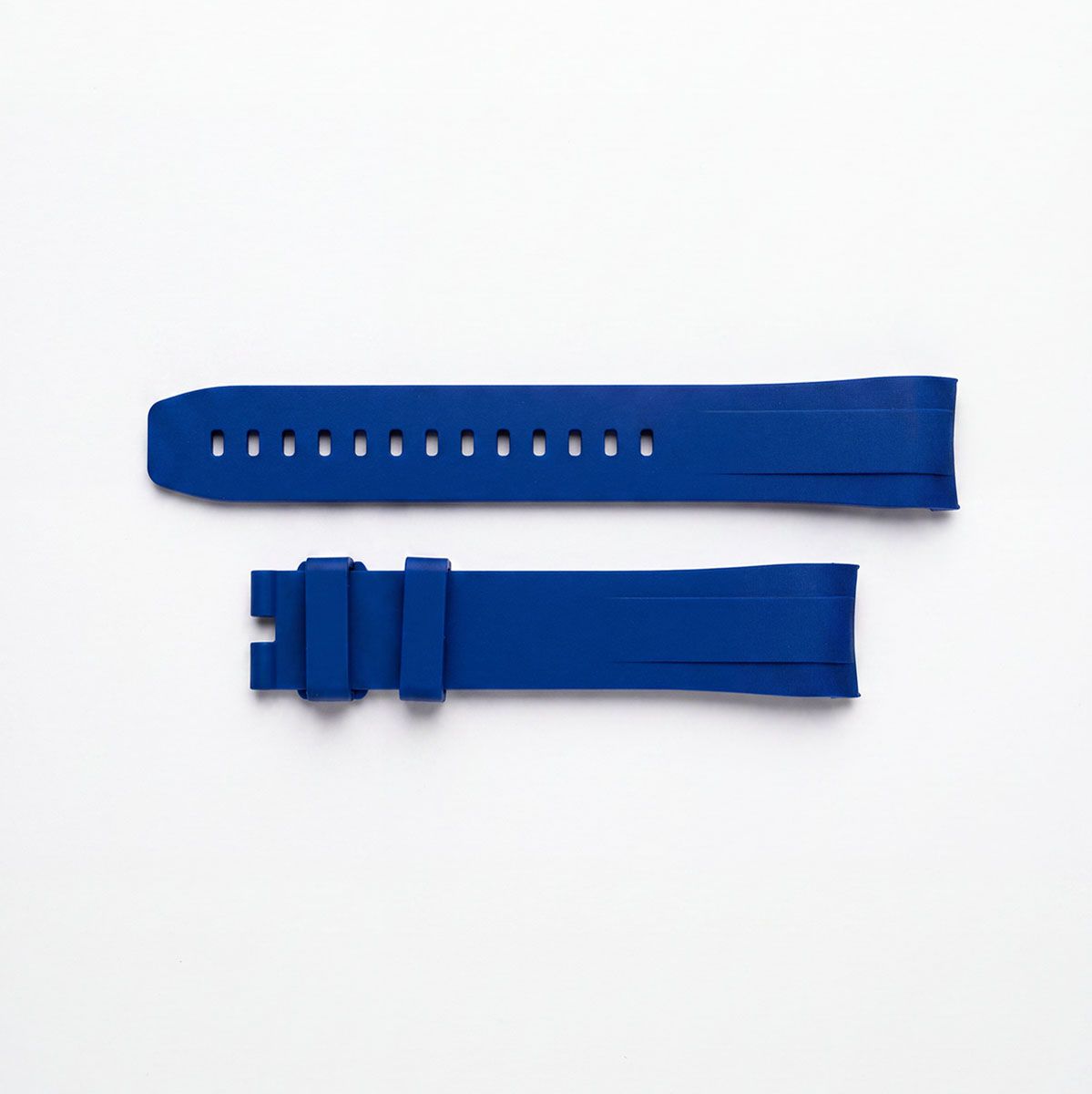 Oceaneva FKM Rubber Strap Blue Long Version