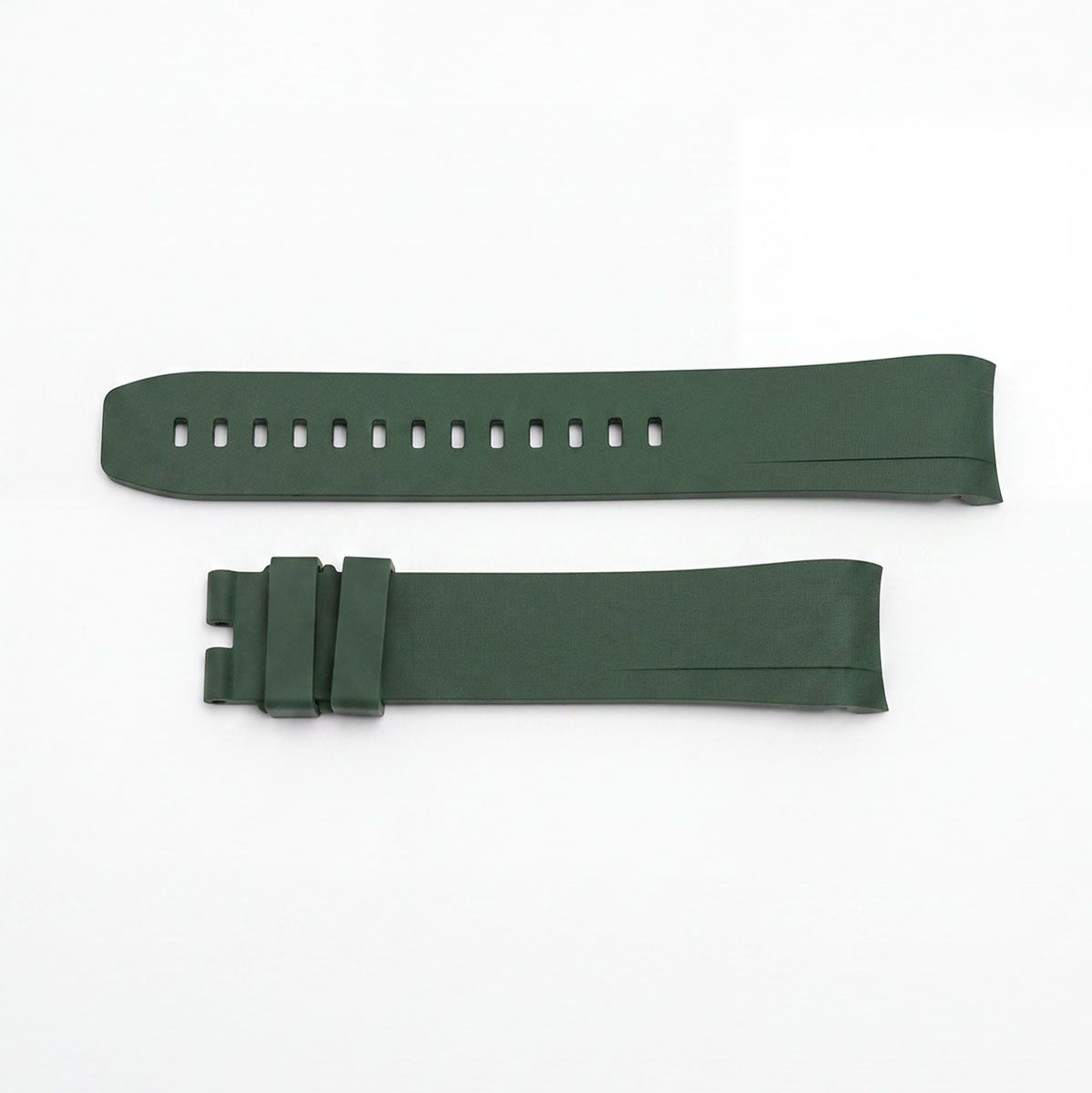 Oceaneva FKM Rubber Strap Green Long Version
