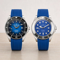 Thumbnail for Oceaneva 6000m Watches with Blue FKM Rubber Straps copy