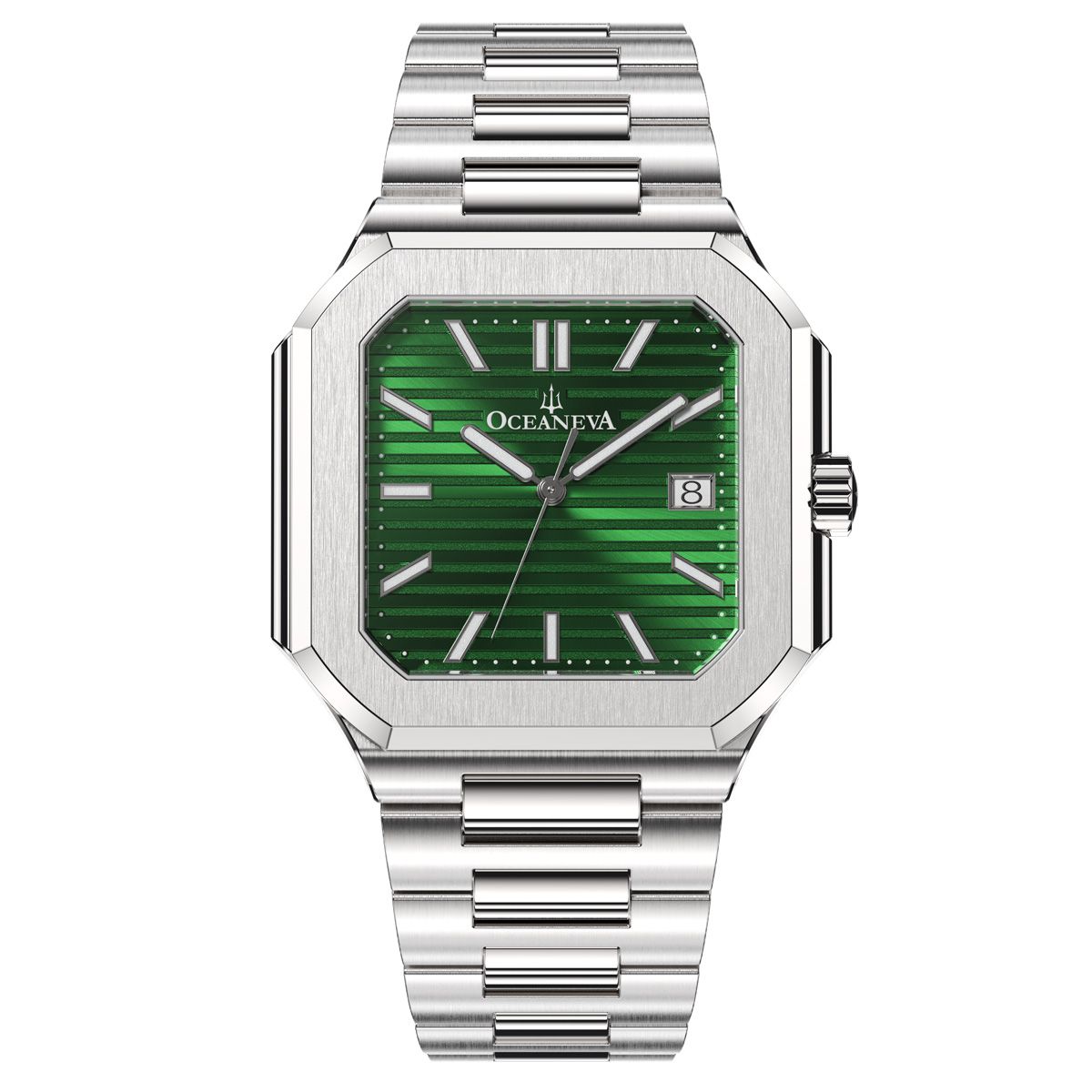 Oceaneva Thin Watch Swiss Automatic Green