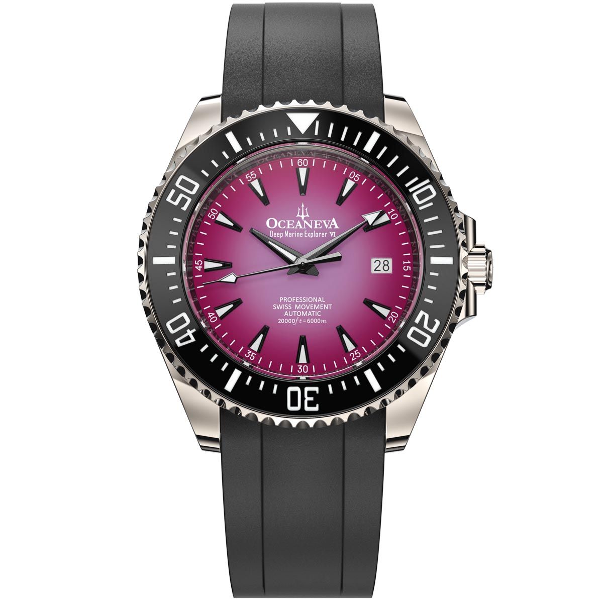 Oceaneva 6000m Deep Marine Explorer VI Grade 5 Titanium
