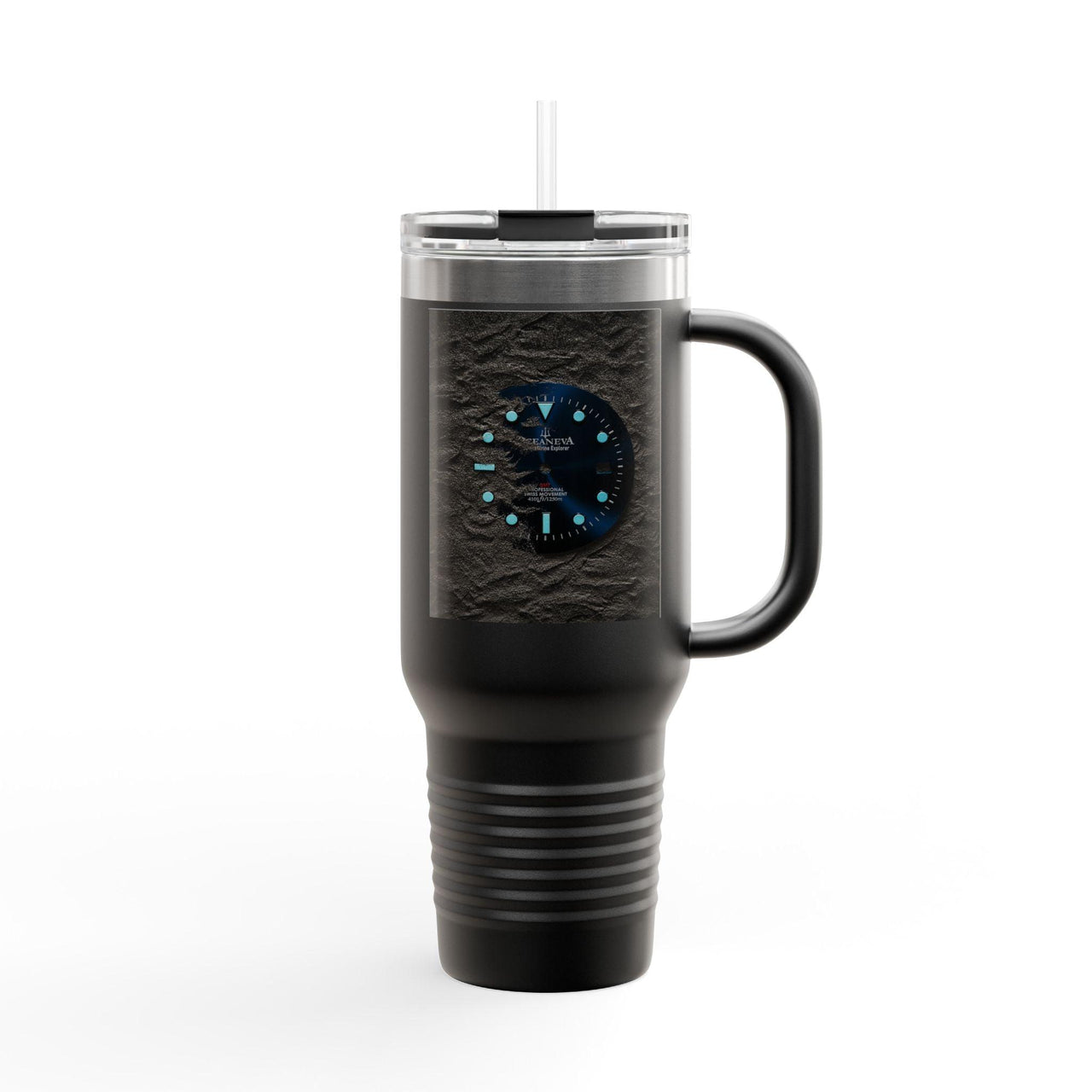 Insulated Travel Mug - 40oz Adventure Coffee Cup with Straw, Perfect for Outdoor Enthusiasts - 18197632072828986027 40oz travel mug, camping travel mug, coffee lover gift, commuting coffee cup, custom travel mug, eco-friendly mug, funny travel mug, gifts for travelers, hot drinks on go, insulated mug, road trip mug, summer picnic mug, travel coffee mug