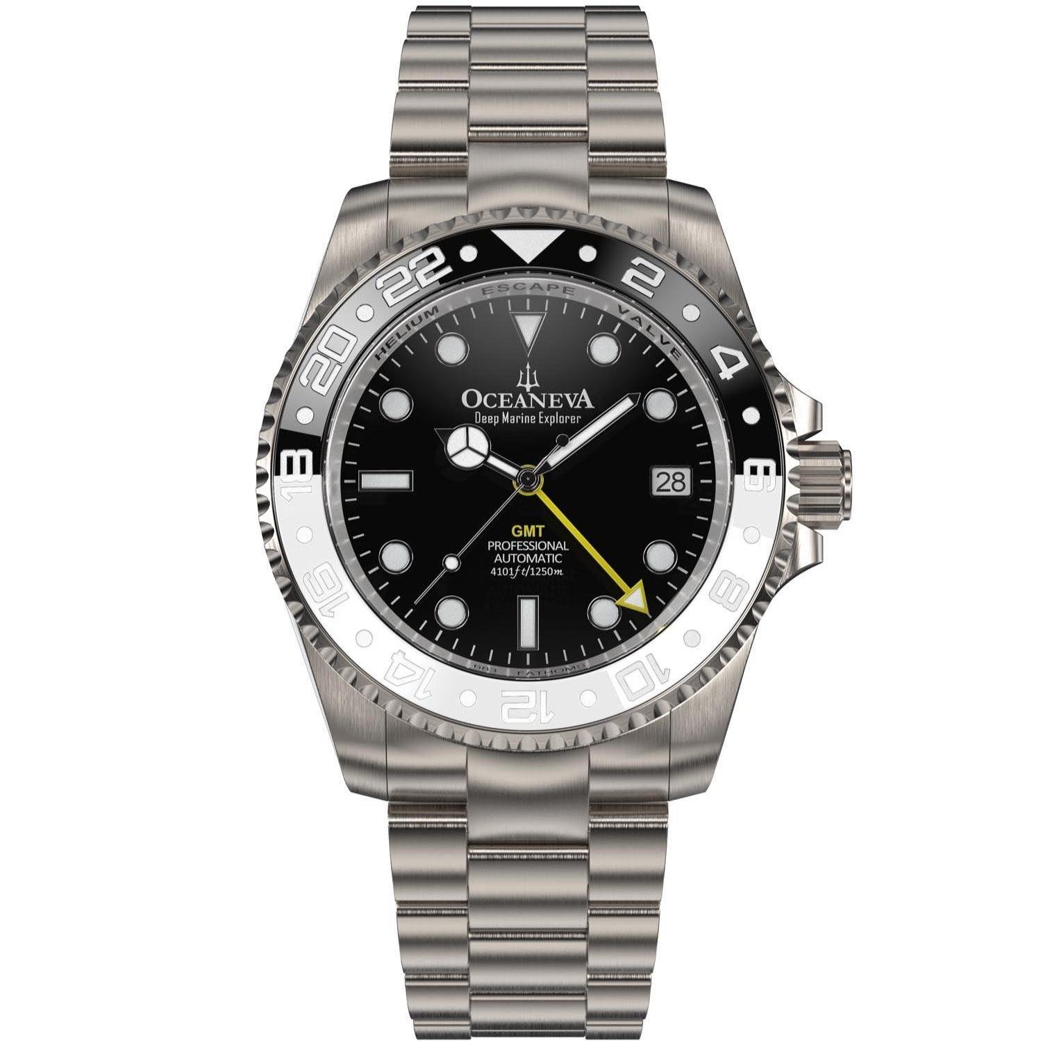 Oceaneva GMT Titanium Automatic Deep Marine Explorer 1250M