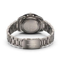 Thumbnail for Oceaneva Men's GMT TITANIUM Automatic Deep Marine Explorer 1250M Black & White Ceramic Bezel Watch - BK.BK.NHCR.WH.GMT.TT automatic GMT watch, titanium automatic watch, Titanium GMT, Titanium watches, Titanum GMT watch