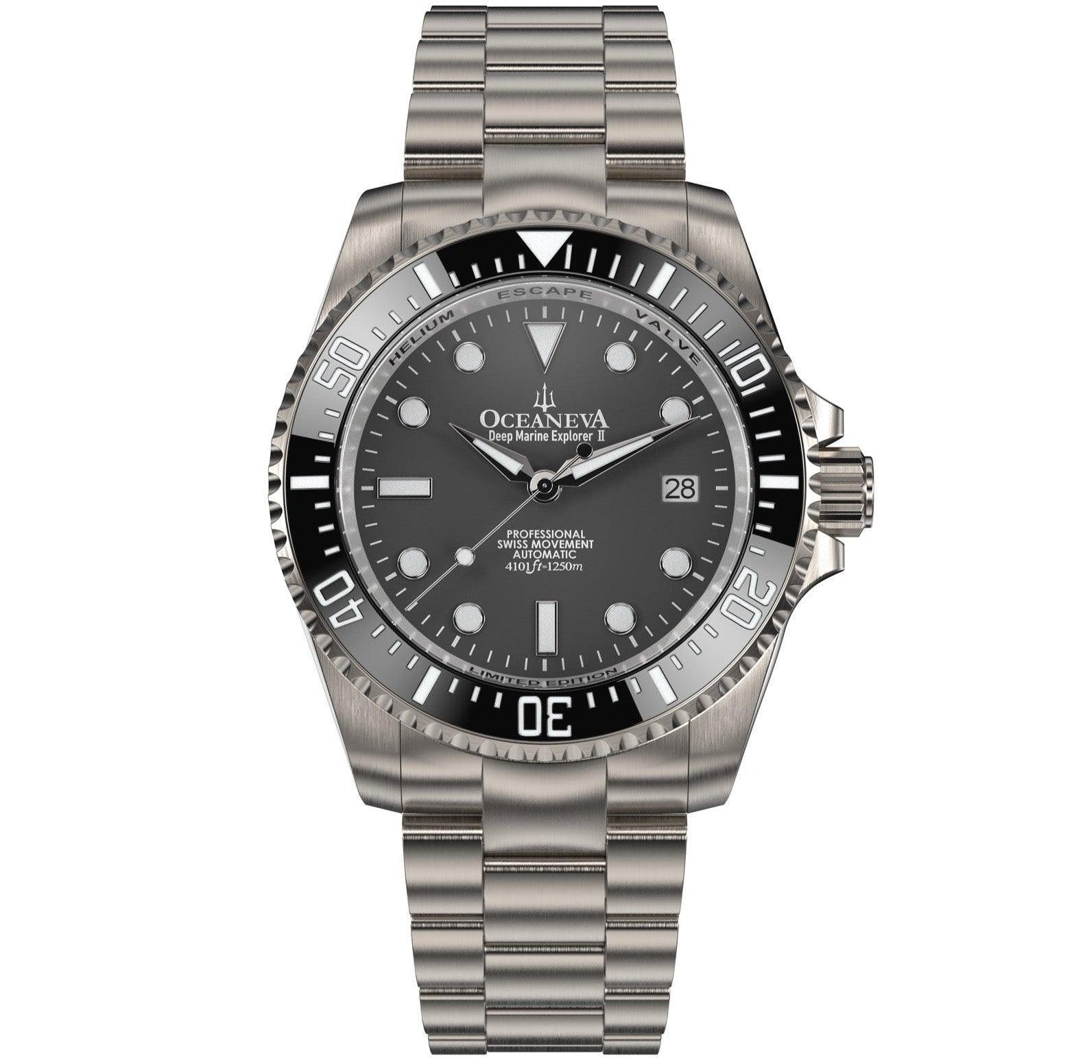 Oceaneva Deep Marine Explorer II Titanium 1250m