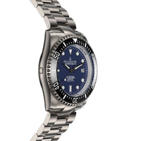 Thumbnail for Oceaneva Men's Deep Marine Explorer II 1250M Titanium Watch Navy Blue - BKII200NBLTT Automatic watches, mens titanium watch, Navy blue dial watch, Titanium Watch, titanium watches for men