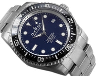 Thumbnail for Oceaneva Men's Deep Marine Explorer II 1250M Titanium Watch Navy Blue - BKII200NBLTT Automatic watches, mens titanium watch, Navy blue dial watch, Titanium Watch, titanium watches for men
