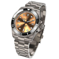 Thumbnail for Oceaneva Deep Marine Explorer II Titanium Limited Edition Watch Copper Dial - BKII200SLSTT Automatic watches, copper dial watch, mens titanium watch, Titanium Watch, titanium watches for men