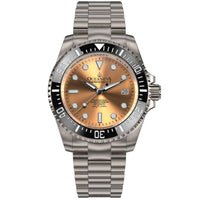 Thumbnail for Oceaneva Deep Marine Explorer II Titanium Limited Edition Watch Copper Dial - BKII200SLSTT Automatic watches, copper dial watch, mens titanium watch, Titanium Watch, titanium watches for men