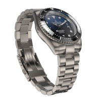 Thumbnail for Oceaneva Deep Marine Explorer II1250M Titanium Watch Blue Black - BKIIHBLBTT Automatic watches, Blue and black dial, mens titanium watch, Titanium Watch, titanium watches for men