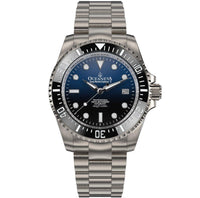 Thumbnail for Oceaneva Deep Marine Explorer II1250M Titanium Watch Blue Black - BKIIHBLBTT Automatic watches, Blue and black dial, mens titanium watch, Titanium Watch, titanium watches for men