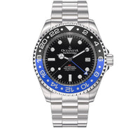 Thumbnail for Oceaneva Men's GMT Deep Marine Explorer 1250M Pro Diver Watch Blue and Black - BL.RH.BK.GMT.ST 1250M diver, Dive Watch, Diver watch, GMT, GMT Wach, GMT Watch, Stainless Steel Dive Watch, Stainless Steel Watch, Swiss Quartz Movement