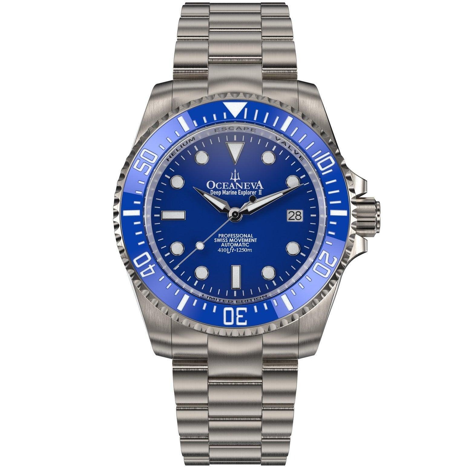 Oceaneva Deep Marine Explorer II Titanium 1250m