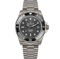Thumbnail for Oceaneva Deep Marine Explorer II Pro Diver Titanium Limited Edition 1250m - BKII200GMGTT Automatic watches, Gray dial watch, mens titanium watch, Titanium Watch, titanium watches for men
