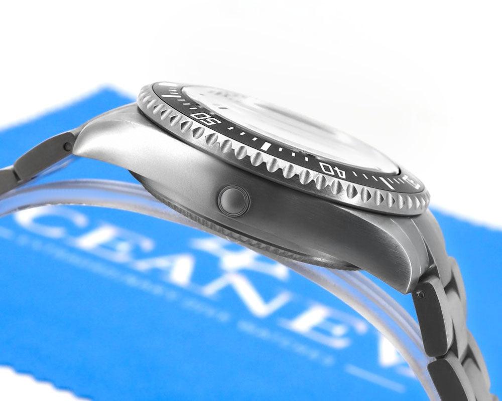 Oceaneva Deep Marine Explorer II Pro Diver Titanium Limited Edition 1250m - BKII200GMGTT Automatic watches, Gray dial watch, mens titanium watch, Titanium Watch, titanium watches for men