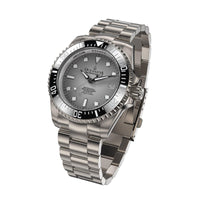 Thumbnail for Oceaneva Deep Marine Explorer II Pro Diver Titanium Limited Edition 1250m - Light Gray Dia - BKII200SVTT Automatic watches, Light Gray Dial Watch, mens titanium watch, Titanium Watch, titanium watches for men