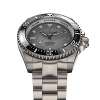 Thumbnail for Oceaneva Deep Marine Explorer II Pro Diver Titanium Limited Edition 1250m - Light Gray Dia - BKII200SVTT Automatic watches, Light Gray Dial Watch, mens titanium watch, Titanium Watch, titanium watches for men