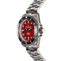 Thumbnail for Oceaneva Deep Marine Explorer II Titanium Limited Edition - BKII200RDMOPTT Automatic watches, mens titanium watch, Red dial watch, Titanium Watch, titanium watches for men