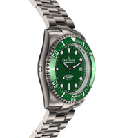 Thumbnail for Oceaneva Deep Marine Explorer II Titanium Limited Edition - Green Dial - GRII200GRTT Automatic watches, Green dial watch, mens titanium watch, Titanium Watch, titanium watches for men
