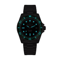 Thumbnail for Oceaneva Men's Deep Marine Explorer II 1250M Titanium Watch Black and Green - GRII200BKTT Automatic watches, black dial watch, mens titanium watch, Titanium Watch, titanium watches for men