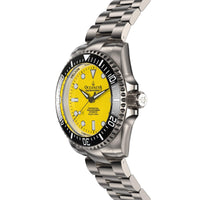 Thumbnail for Oceaneva Men's Deep Marine Explorer II 1250M Titanium Watch Yellow - BKII200YLTT Automatic watches, mens titanium watch, Titanium Watch, titanium watches for men, yellow dial watch