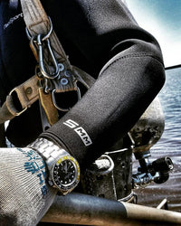 Thumbnail for Oceaneva 1250M GMT Dive Watch Black And Yellow On Wrist 2