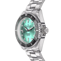 Thumbnail for Oceaneva 1250M Dive Watch Aquamarine Side View Crown