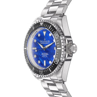 Thumbnail for Oceaneva 1250M Dive Watch Blue Mother of Pearl Side View Crown