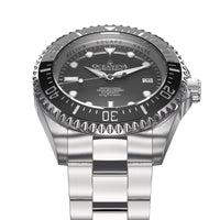Thumbnail for Oceaneva 1250M Dive Watch Gun Metal Gray Stainless Frontal View Picture
