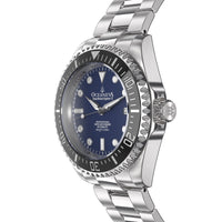 Thumbnail for Oceaneva 1250M Dive Watch Navy Blue Side View Crown