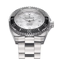 Thumbnail for Oceaneva 1250M Dive Watch White Mother Of Pearl Frontal View Picture