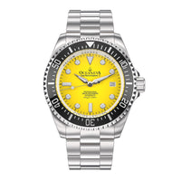 Thumbnail for Oceaneva™ Men's Deep Marine Explorer II 1250M Pro Diver Watch Yellow